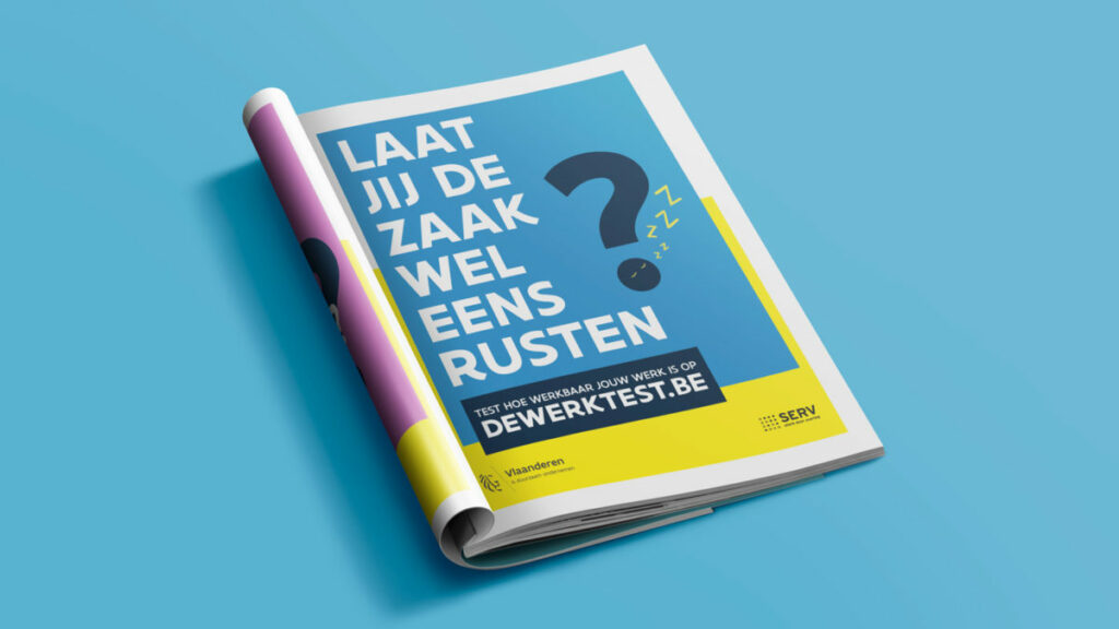 Campagne Werkbaar Werk advertentie magazine